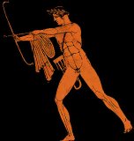 Peinture sur vase d'Aphrodite